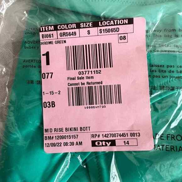 J.Crew Tortoise Mid-rise Swim BikiniBottom, S - Picture 7 of 7